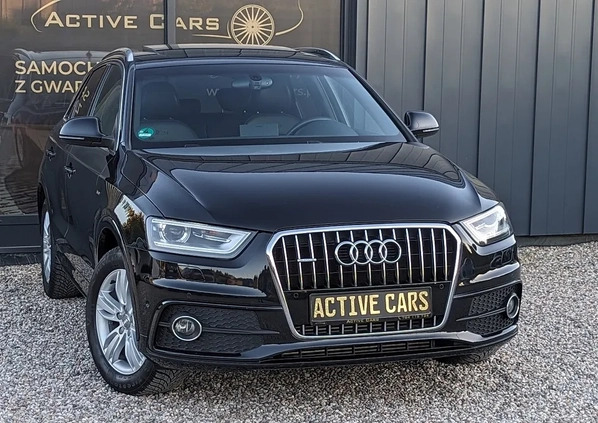 Audi Q3 cena 64999 przebieg: 184125, rok produkcji 2013 z Bełżyce małe 436